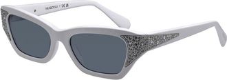 Swarovski Womens Sk6029 53Mm Sunglasses