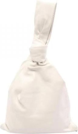 Bottega Veneta Pre-owned Twist Leder Handtas - Dames - Vintage Handtas - Wit - ONE Size - Vintage