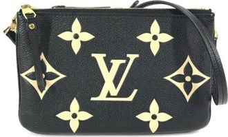 Louis Vuitton Pre-owned Vintage Monogram Empreinte Pochette - Dames - Vintage Schoudertas - Zwart - ONE Size - Vintage