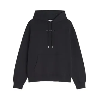 Maison Kitsun&eacute; Hoodies, male, Black, Size: XL Paris Comfort Hoodie