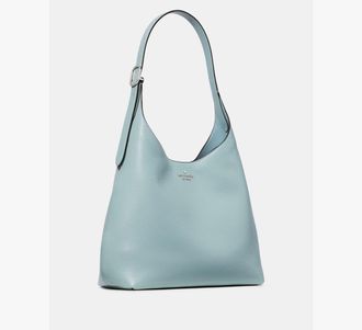 Kate Spade New York Womens 454 Large Shoulder Bag in Green | Pebble Leather