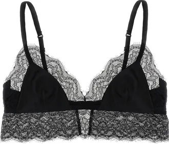 Dolce & Gabbana Black Silk Womens Bra