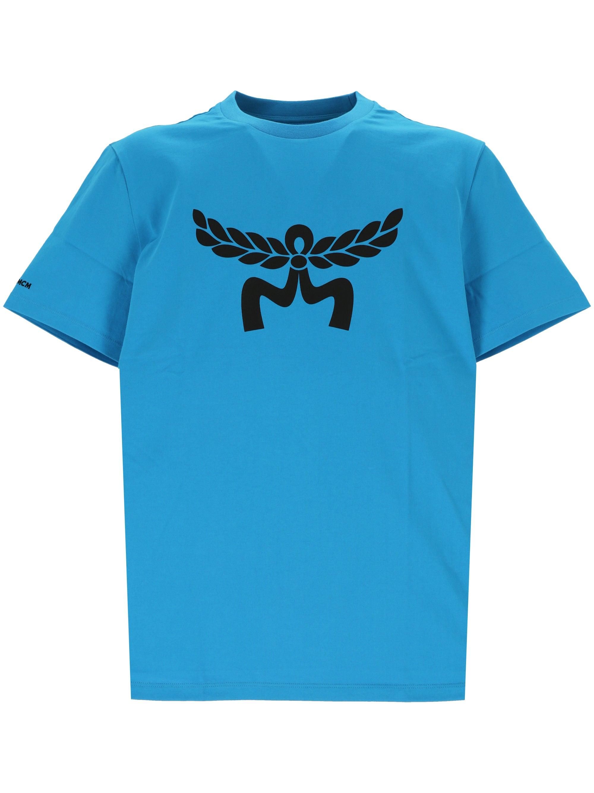 Large / M Maxi Monogram Print T-Shirt in Organic Cotton