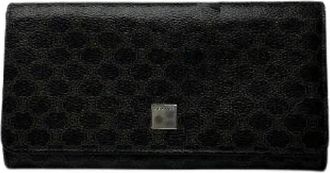 Celine Pre-owned Leren Portemonnee - Dames - Vintage Accessoires - Zwart - ONE Size - Leer - Vintage