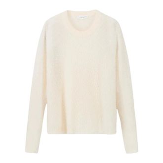 Roberto Collina Maglione in cashmere e seta effetto Casentino - - Knitwear - Donna - Beige - L
