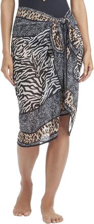 Bleu Rod Beattie Bleu Rod Beattie Whats In The Mix Chiffon Pareo Coverup