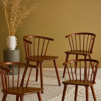 Sweeek Sweeek - Set di 4 sedie in legno