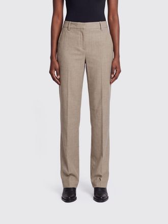 Pantaloni Torino Mid-Rise Skinny Tailored Trousers in a Wool Blend