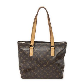 Louis Vuitton Pre-owned Womens Cabas Piano Shoulder Bag - Brown - One Size