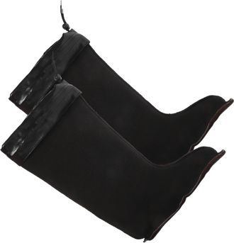 Yarnow Men S Thick Winter Boot Liners Insulated Cotton Socks for Cold Weather Protection Warm Rain Boot Inserts for Winter Footwear Easy-clean Thermal Lining