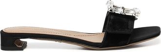 Dolce & Gabbana Zwarte Sandalen voor Vrouwen - Dames - Sandalen - Zwart - 36 EU - Schoenen