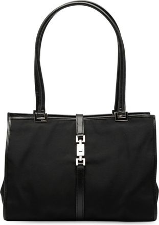 Gucci Tweedehands Nylon Jackie Tote