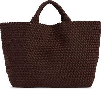 Naghedi St. Barths Large Tote in Chocolate at Nordstrom