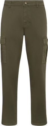 Philipp Plein Cargo Broek - Heren - Straight fit broeken - Groen - W33 - Katoen - Broeken