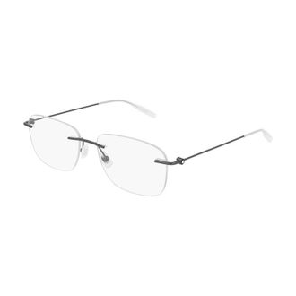 Montblanc MB0075O 001 Grey 56mm