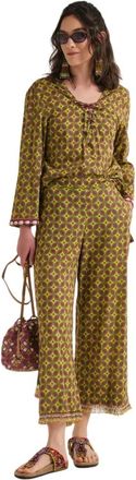 Maliparmi Maliparmi, Donna, Pantaloni, Multicolore, M, new