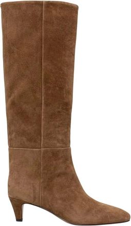 Twinset 262Tcp140 Laarzen - Dames - Schoenen - Bruin - Maat: 38 EU Leer