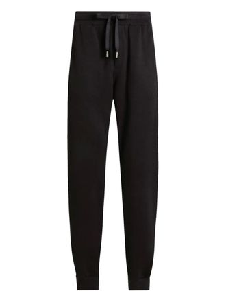 Dolce & Gabbana drawstring logo trousers - Black