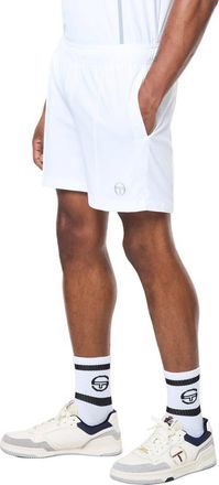 Sergio Tacchini Campo Court Short in Brilliant White at Nordstrom, Size Xxx-Large