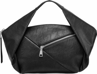 DKNY Monroe Satchel in Black/silver at Nordstrom