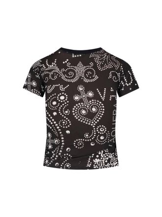 Vaquera Womens T-Shirts And Polos Black Recycled Polyester