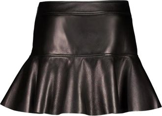 Tom Ford Minigonna con ruches - Nero