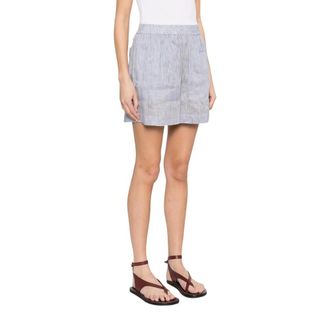 Brunello Cucinelli Brunello Cucinelli, Casual Shorts, female, Blue, Size: XS Short Brunello Cucinelli