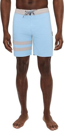 Hurley Block Party 18 Mens Swimwear Eifel Blue : 32, Polyester/Spandex