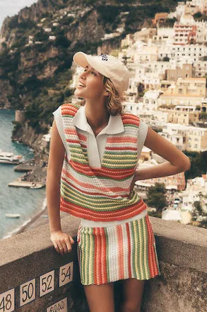 Maaji Alana 100% Cotton Mini Skirt