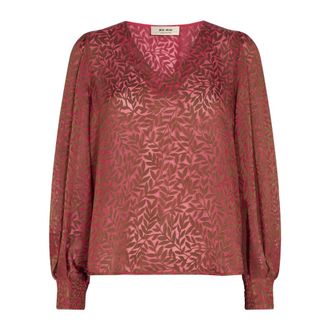 Mos Mosh Peytin Valencia Blouse - female - MOS MOSH - Blouses - Brown - S - Blouses & Shirts