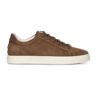 Tod's Tods, Sneakers, male, Brown, Size: 10 1/2 US Suede Sneakers