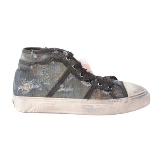 Dolce & Gabbana High Trainers - male - Dolce & Gabbana - Sneakers - Blue - 10 UK - Shoes
