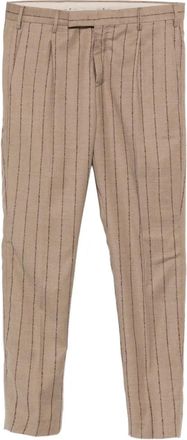 Pantaloni Torino Pantaloni a righe - Marrone