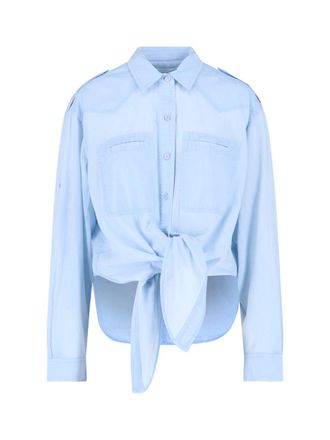 Isabel Marant Classic Tailored Shirt with Button-Down Front