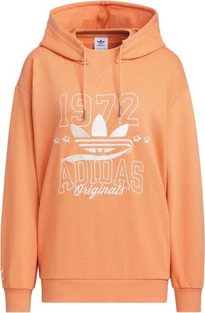 adidas (WMNS) adidas originals Logo Sportswear Hoodie light khaki brown IW9413