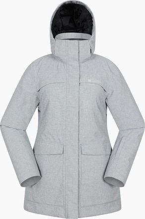 Mountain Warehouse Womens Mountain Warehouse Womens/Ladies Snowdrift Waterproof Ski Jacket - Grey - Size: 18