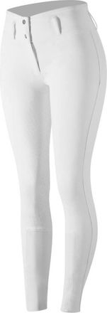 Horze Womens Daniela Silicone Full Seat Breeches Pants In White