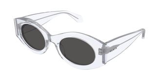 Alaia AA0080S 005 Womens Sunglasses Clear Size 52