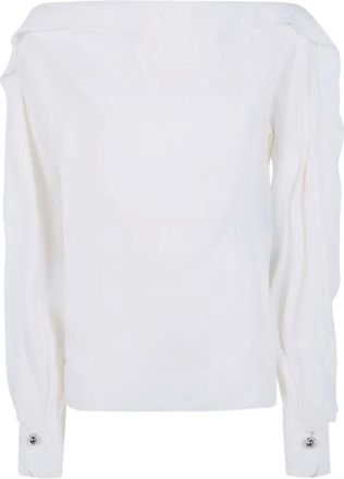 Lanvin Blouses, female, White, Size: XS Top