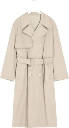 Christophe Lemaire Trench doppiopetto con cintura - Toni neutri