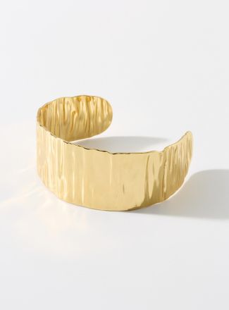 Simons Womens Textured open bangle