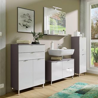 Germania home24 Waschbeckenunterschrank Mauresa II