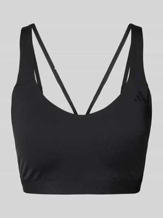 adidas Sport-BH mit Logo-Detail in Black, Gr&ouml;&szlig;e XS