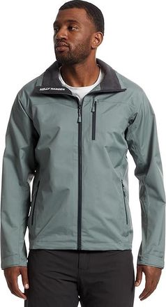 Helly Hansen Crew Jacket 2.0 Mens Clothing Grey Cactus : SM, Polyester