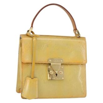 Louis Vuitton Pre-owned Handbags, female, Beige, Size: ONE SIZE Pre-owned Vintage Hand Bag