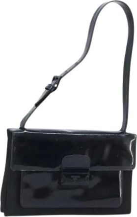 Prada Pre-owned Shoulder Bags, female, Black, Size: ONE SIZE Pre-owned Vintage Shoulder Bag