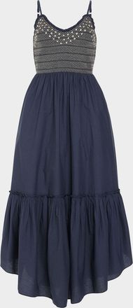 Ramy Brook Lucia Smocked Maxi Dress