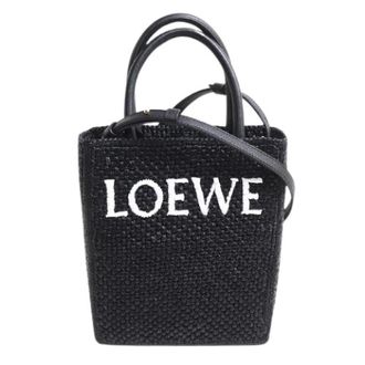 Loewe Pre-owned A5 Leren Tote Bag - Dames - Vintage Schoudertas - Zwart - ONE Size - Leer - Vintage