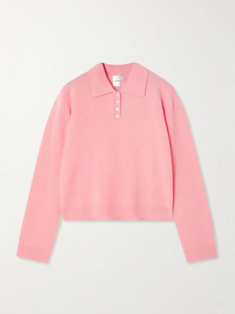 Leset Pullover In Lana Jesse - Rosa