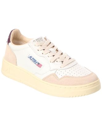 Autry Medalist Leather & Suede Sneaker